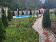 House for sale in a resort district of Borjomi, Georgia. Hotel complex. Working business.  Photo 31