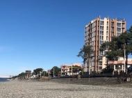 New building in the center on the seafront of Kobuleti. 11-storey new residential building by the sea on Queen Tamar St. in Kobuleti, Georgia. Photo 1