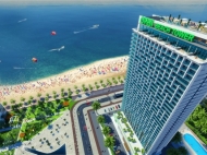 Apartments in a residential complex of hotel type "ORBI Beach Tower" on the seashore of Batumi. 34-storey luxury residential complex of hotel type "ORBI Beach Tower" by the sea on Sh.Himshiashvili St. in Batumi, Georgia. Photo 2