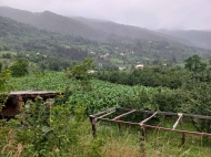 Land parcel, Ground area for sale on the river bank Keda, Adjara, Georgia. Land with mountains view. Photo 3