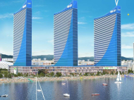 Apartment for sale of the new high-rise residential complex "ORBI CITY" at the seaside Batumi, Georgia. Sea View Photo 14