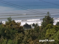 Ground area for sale at the seaside of Makhinjauri, Georgia. Land with sea view. Photo 1