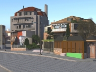 Land parcel for sale in the centre of Tbilisi, Georgia. There is a project and planning permission to build a hotel. Photo 5