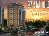 "Sea Star Building" - elite residential building by the sea in Batumi. Apartments near the sea in elite residential building on New boulevard in Batumi, Georgia. Photo 1