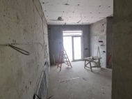 Flat for sale in Batumi on the ground floor black carcass Photo 1