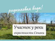 Купить земельный участок в пригороде Сенаки, Грузия. Природный родник, Фруктовый сад, Ореховый сад. У реки. Фото 1