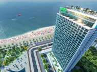 Apartment for sale of the new high-rise residential complex "ORBI Beach Tower" at the seaside Batumi, Georgia. Sea View Photo 5