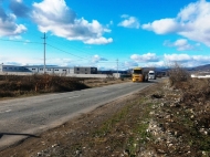 Land parcel, Ground area for sale in the suburbs of Tbilisi, Georgia. Next to busy highway Photo 2
