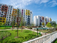 "Green Diamond" - a residential complex in the center of Tbilisi. Apartments in the new residential complex "Green Diamond" in Tbilisi, Georgia. Photo 10