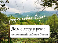 Продается в экологически чистом районе небольшой домик с земельным участком в Грузии. У реки. Природный родник. Фото 1