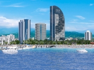 Elite residential complex of hotel type "Horizont-3" near the sea in Batumi. Apartments in hotel-type residential complex "Horizont-3" by the sea in Batumi, Georgia. Photo 2