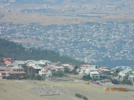 Участок в Тбилиси с видом на горы и город. Купить земельный участок в пригороде Тбилиси, Шиндиси. Фото 6