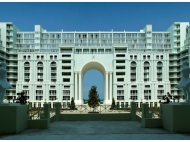 The residential complex "MAGNOLIA" by the sea in the center of Batumi on Sherif Khimshiashvili St. Apartments by the sea in a new residential complex "MAGNOLIA" in the center of Batumi, Georgia. Photo 1