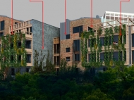 Продается земельный участок в Тбилиси, Грузия. Есть проект и разрешение на строительство гостиницы. Фото 1