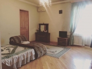 In Tbilisi, in a prestigious area, a three-storey private house for sale with a good repair with a private courtyard with a cellar and furniture is for sale. Photo 31