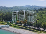 "Mziuri Gardens" - жилой комплекс гостиничного типа на берегу Черного моря в Махинджаури. Комфортабельные апартаменты в ЖК гостиничного типа на берегу Черного моря в Махинджаури, Грузия. Фото 1
