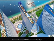 Элитный комплекс гостиничного типа "ORBI CITY" на берегу моря в Батуми. 45-этажный элитный комплекс у моря на ул.Ш.Химшиашвили в центре Батуми, Грузия. Фото 2