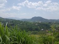 Ground area (A plot of land) for sale in a quiet district of Batumi, Georgia. Land parcel with sea view and the city. Photo 4