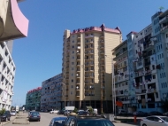 New residential building by the sea, in the center of Batumi on Chagmeikli St. corner of Sherif Khimshiashvili St. New building by the sea in the center of Batumi, Georgia. Photo 1