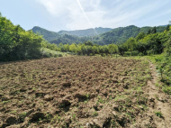 Land parcel, Ground area for sale on the river bank Keda, Adjara, Georgia. Land with mountains view. Photo 5