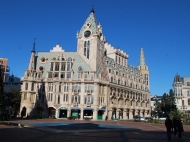 8-floor building with mansard at the Era Square, in the prestige district of Batumi, Georgia. Prices from builders. Photo 1