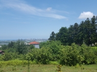 A plot of land for sale in the suburbs of Batumi. Ground area for sale in Akhalsopeli, Georgia. Land parcel with sea view and mountains. Photo 1