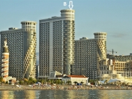 Apartment for sale at the seaside Batumi. Renovated flat for sale with furniture in Batumi, Georgia. "ORBI SEA TOWERS" Photo 2