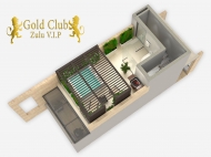 "Gold Club Zulu VIP" - элитный комплекс у моря в Махинджаури, Грузия. Элитный комплекс у Ботанического сада с видом на море. План 2