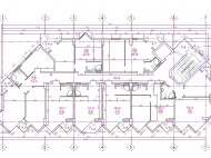 ЖК гостиничного типа "Gonio Residence" у моря в Гонио. Комфортабельные апартаменты у моря в жилом комплексе гостиничного типа "Gonio Residence" в Гонио, Грузия. План 1