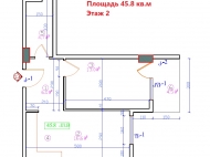 Apartment for sale in Batumi Plan 1